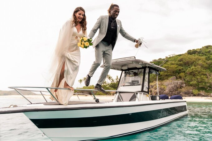 Kadr z programu „Skok na głęboką wodę”