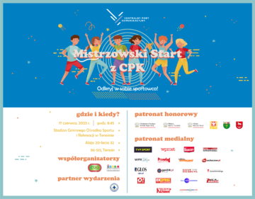 Mistrzowski start z&nbsp;CPK &ndash; plakat