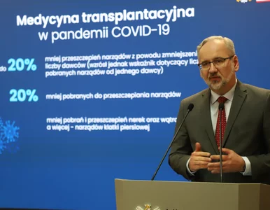 Miniatura: Więcej pieniędzy na transplantologię....