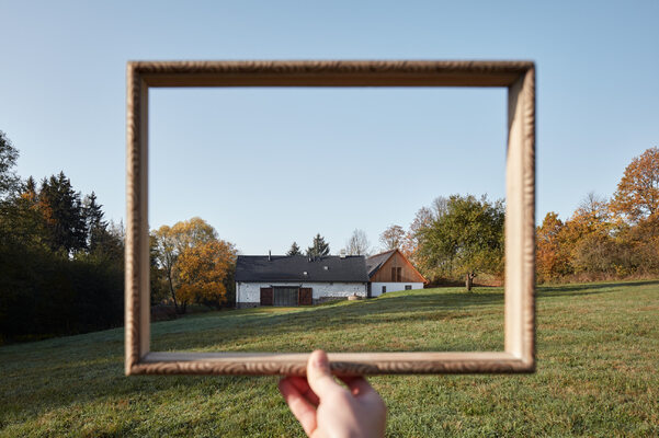 Miniatura: Dom w stodole, projekt Lenka Míková