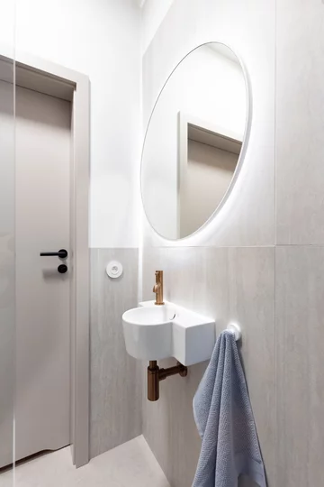 Mieszkanie dla rodziny 2+1, projekt i nadzór nad realizacją: Joanna Lemka-Wójcik, jlw studio 