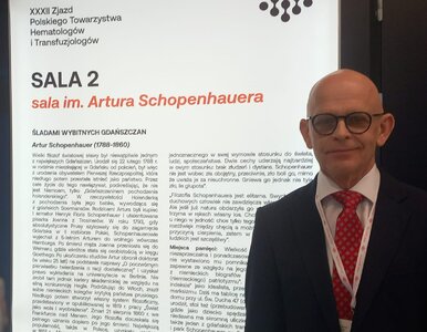 Miniatura: Prof. Zaucha: Dziś leczymy chorych, w...