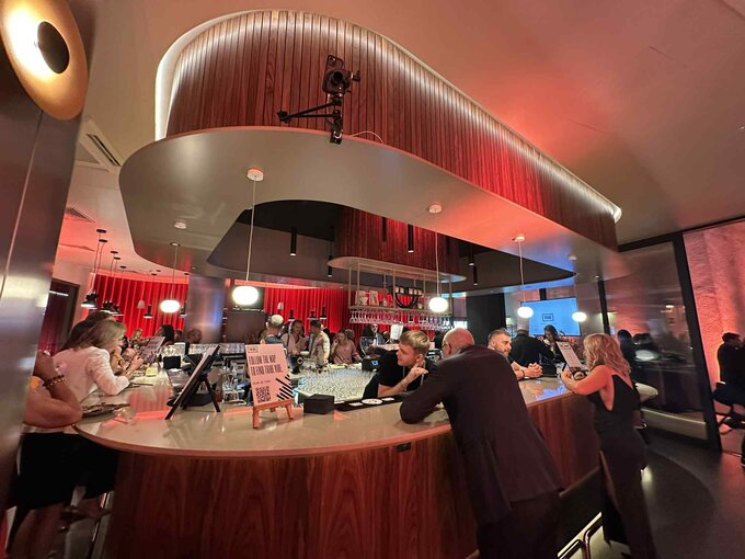 W części restauracyjnej