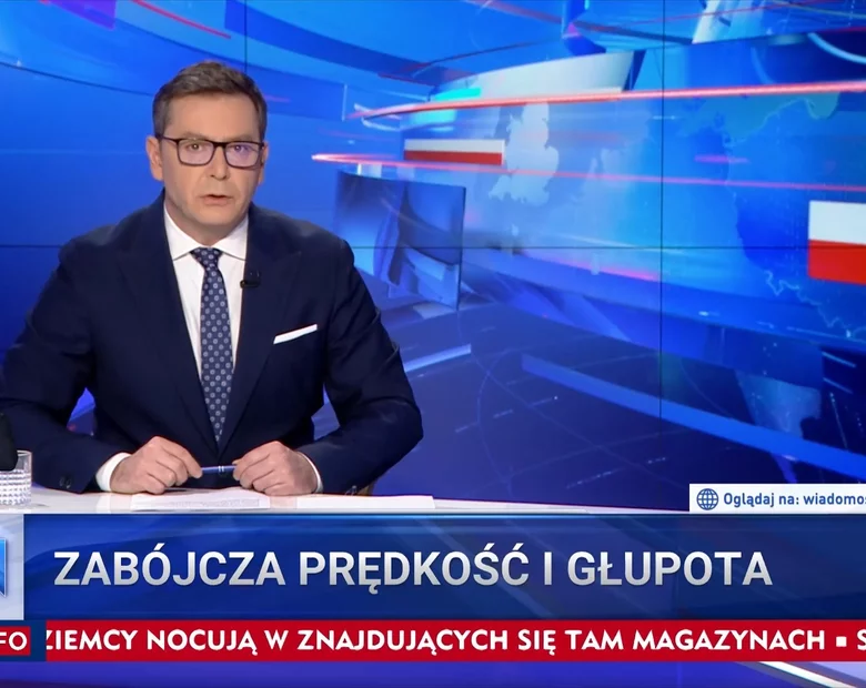 Miniatura: „Wiadomości” TVP łączą przekroczenie...