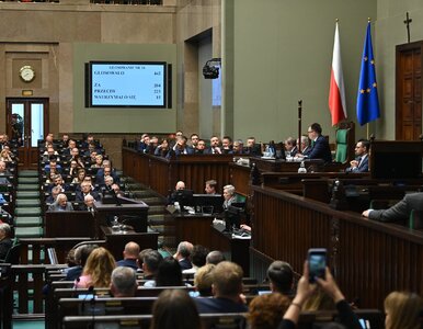 Miniatura: Sejm. Śpiewy na sali obrad. Zaskakująca...