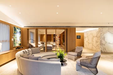 Luksusowy apartament projektu Coletivo Arquitetos v2com, 3039-03