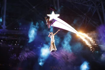 Katy Perry podczas Super Bowl (fot.NFL.com)