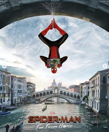 Plakat do filmu „Spiderman: Far from home” 