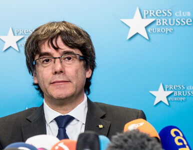 Miniatura: Carles Puigdemont oddał się w ręce...