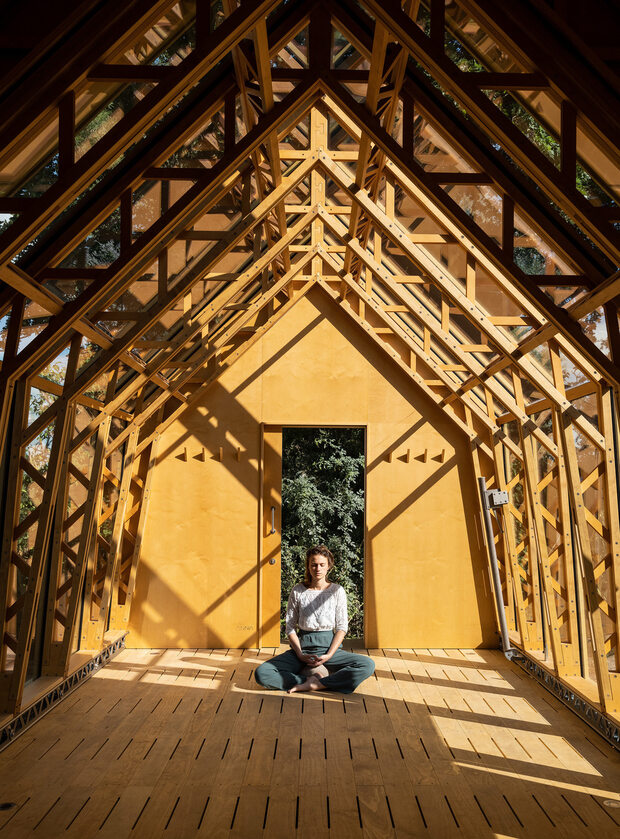 Drewniany dom Anna, projekt: Caspar Schols 