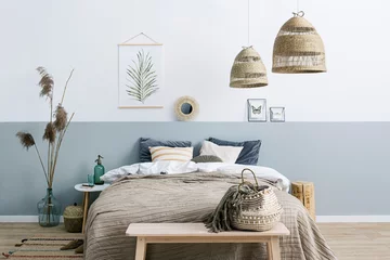 Kolor niebieski we wnętrzu 