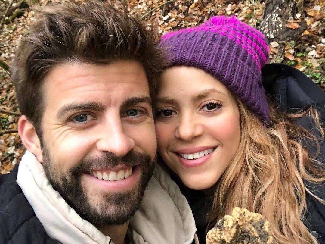 Shakira z mężem 