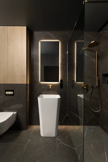 Funkcjonalne wnętrze z rewelacyjną łazienką 