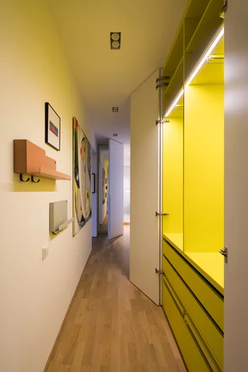 Mieszkanie na poddaszu, projekt Esté Architekti Linka, Esté Architekti, poddasze, obrazy