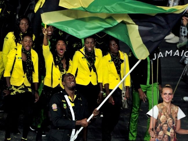 ...czy chorąży Jamajki Usain Bolt (fot. PAP/EPA)