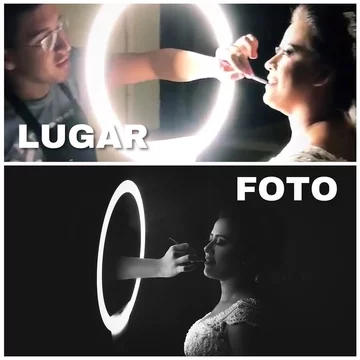 Plan zdjęciowy i efekt pracy fotografa 