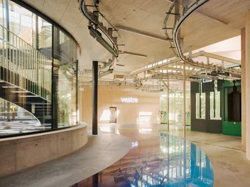 Fabryka mebli The Plus, Vestre, projekt BIG (Bjarke Ingels Group) Scandinavian Design Awards, Vestre, BIG