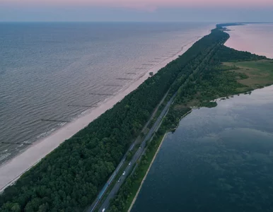 Miniatura: Rowerzyści jechali na Hel, gdy doszło do...