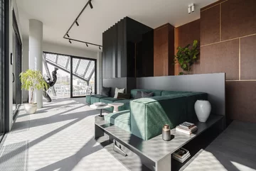Penthouse projektu Kando Architects 