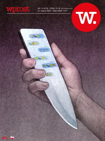 Okładka tygodnika Wprost nr 13/2025 (2186)