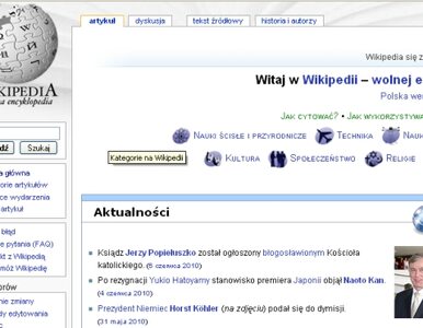 Miniatura: Wikipedia zmienia skórę