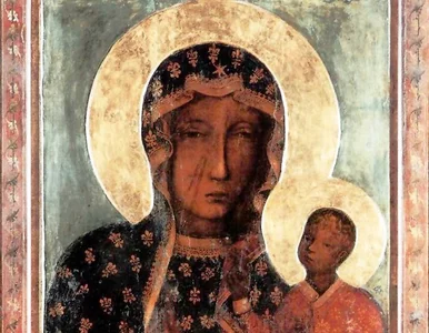 Miniatura: Ikona Matki Bożej Częstochowskiej...