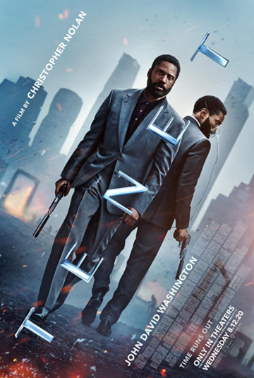 Plakat filmu &bdquo;Tenet&rdquo;