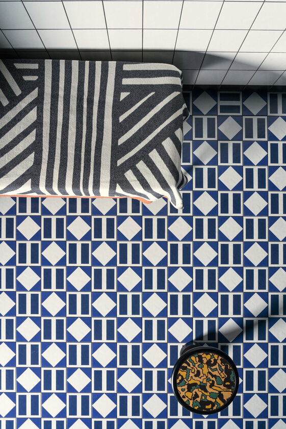 Płytki z kolekcji Mattonelle Margherita, projekt Nathalie Du Pasquier Mutina, Nathalie Du Pasquier