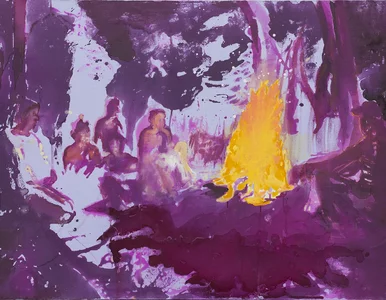 Miniatura: Symfonia barw polskiej artystki