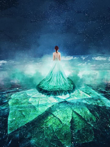 Zdjęcie na zamarzniętym jeziorze Bajkał 