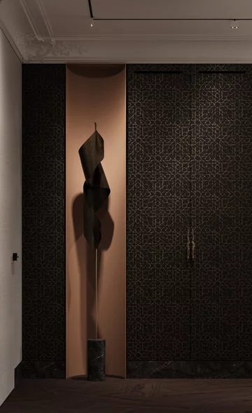 Apartament z widokiem na park, projekt Modeko Studio 