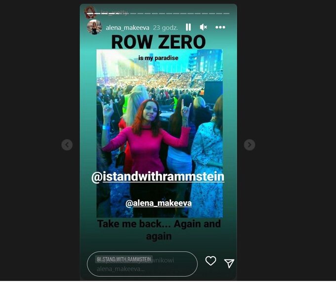 Relacje uczestniczek z „rzędu zero” na koncercie Rammstein
