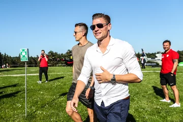 Polscy piłkarze dotarli do Arłamowa 