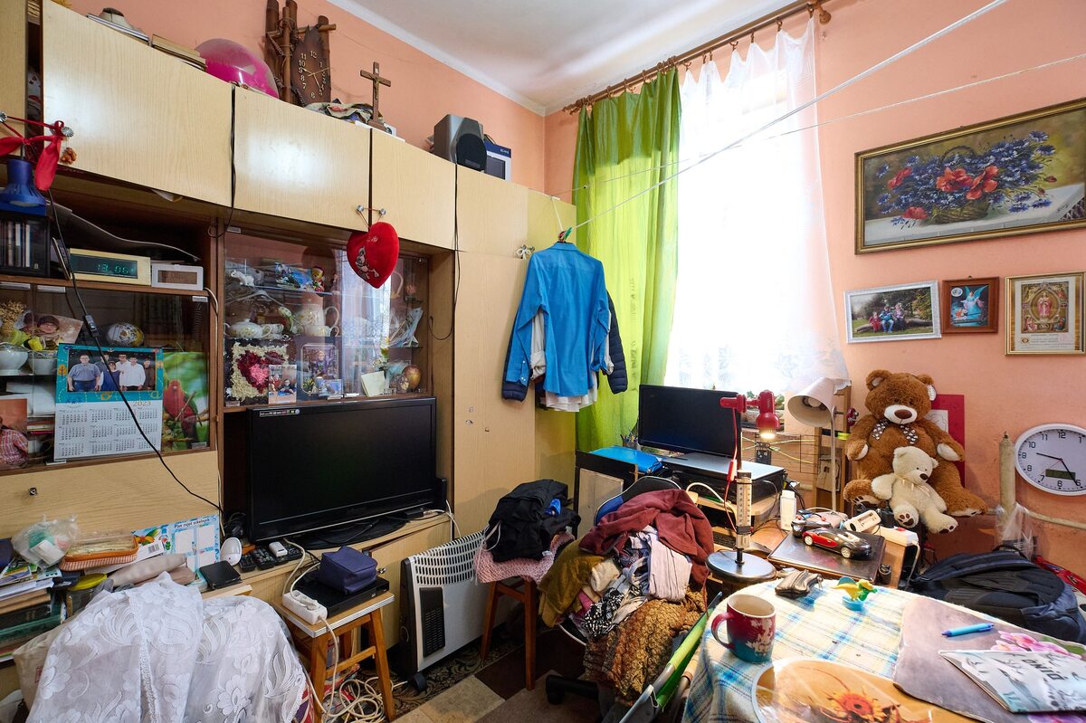 Mieszkanie w Czechowicach-Dziedzicach przed remontem 