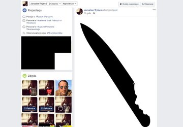 Screen z&nbsp;profilu Jarosława Trybusia