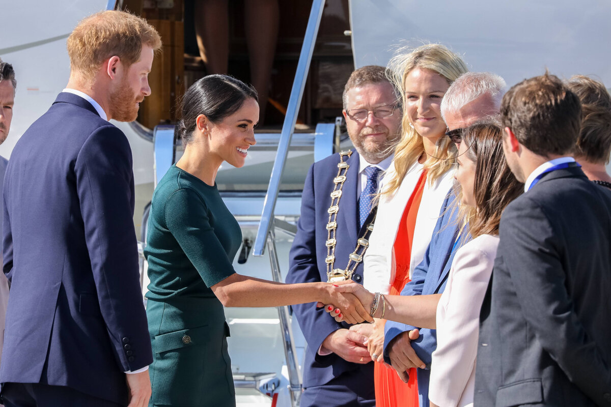 Meghan Markle i książę Harry podczas wizyty w Irlandii 