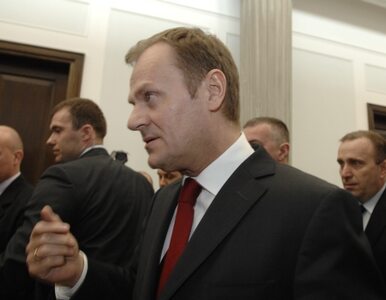 Miniatura: Tusk: koniec sporu w PO o związki partnerskie