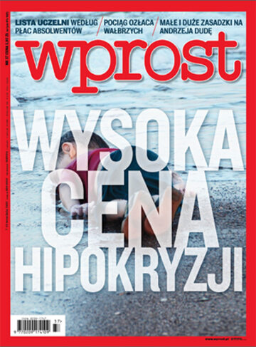 Okładka tygodnika Wprost nr 37/2015 (1696)
