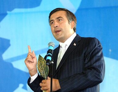 Miniatura: Po wypadku pod Smoleńskiem Saakaszwili...