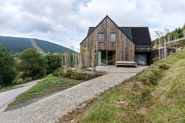 Miniatura: Dom pod Śnieżką, projekt OK Plan Architects