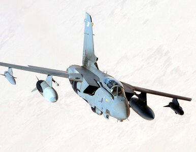 Miniatura: Brytyjskie samoloty Tornado atakują IS