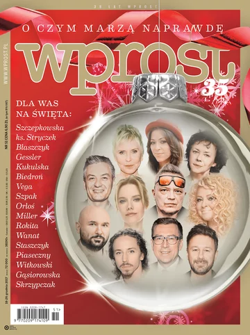 Okładka tygodnika Wprost nr 51/2017 (1816)