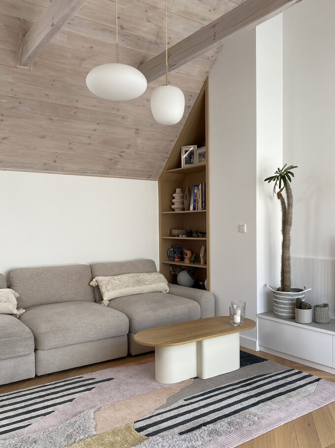 Jasne mieszkanie w Kołobrzegu zaprojektowane przez Studio Projektive