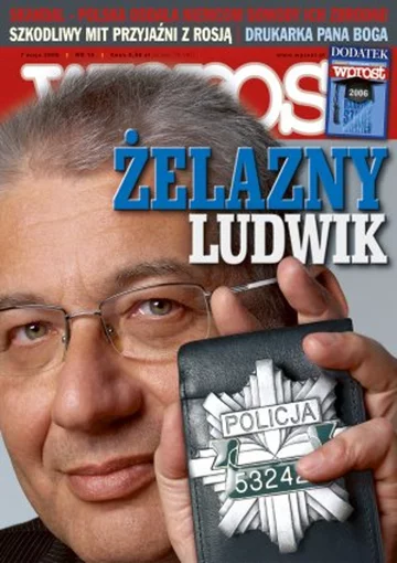 Okładka tygodnika Wprost nr 18/2006 (1221)