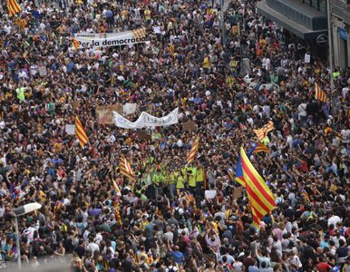 Miniatura: Strajk generalny w Katalonii. Ruch w...
