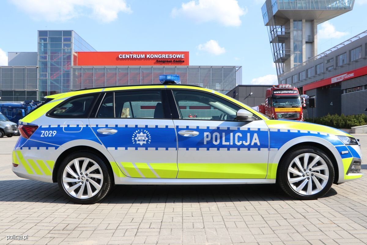 Nowe wzory malowanie polskiej policji 