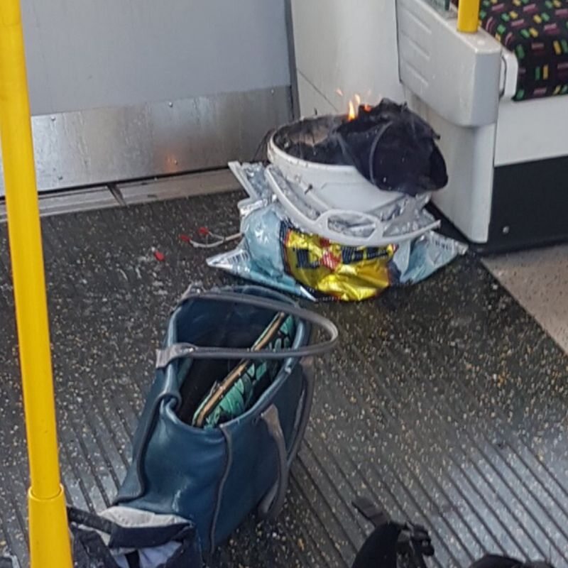 Wybuch na stacji metra w Londynie 