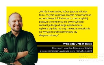 Wojciech Orzechowski, deweloper, inwestor, fliper, autor książek o&nbsp;nieruchomościach, wydawca Strefy Nieruchomości&reg;