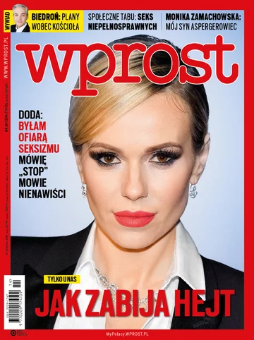 Okładka tygodnika Wprost nr 14/2019 (1880)