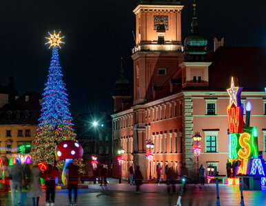 Miniatura: Pożar choinki na placu Zamkowym. To wina...